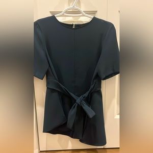 Zara top, dark green, size Small